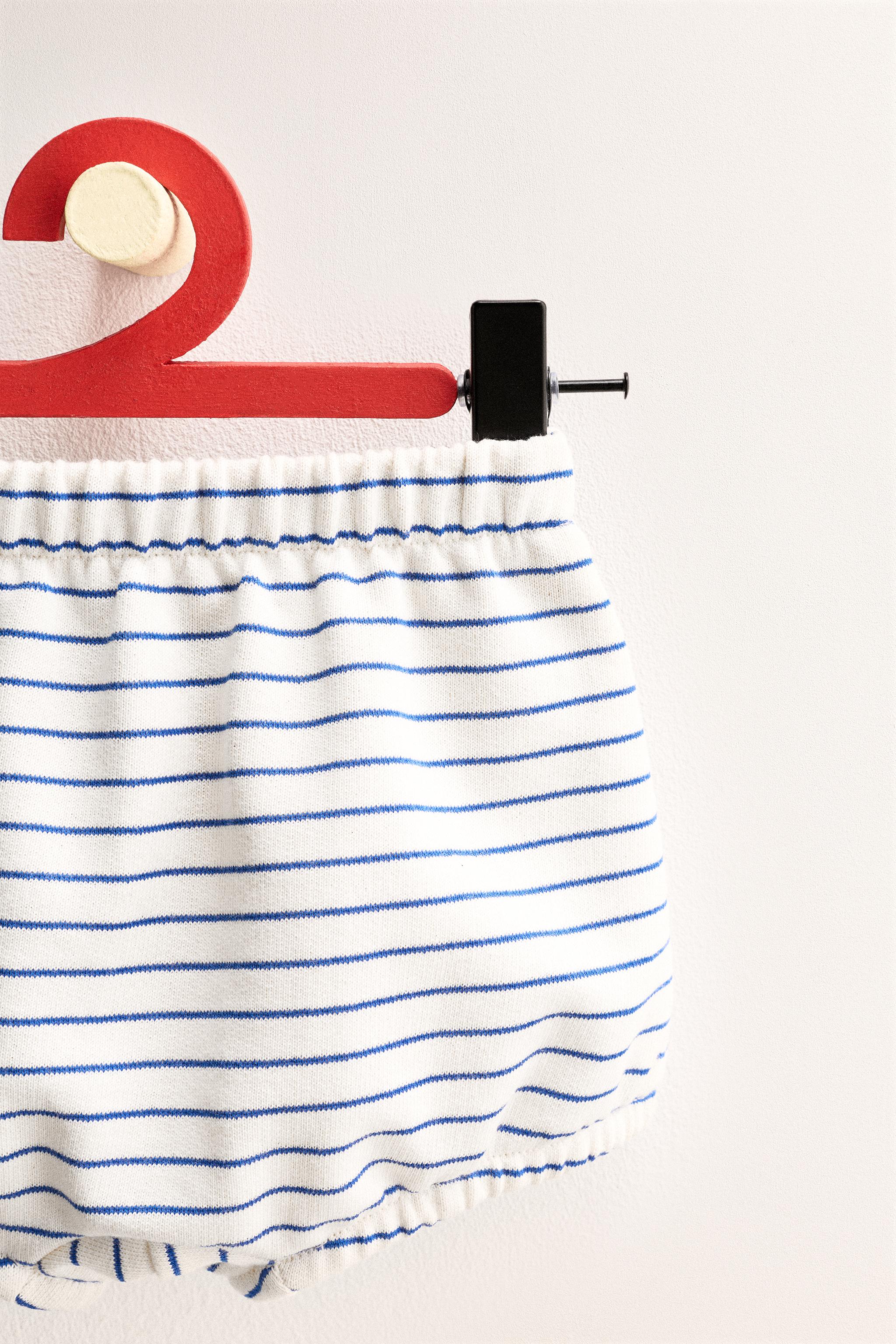 ZARA TIMELESS - STRIPED BLOOMERS
